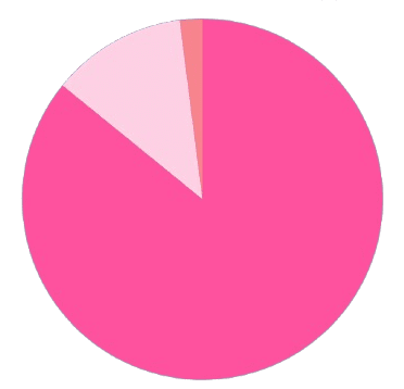 alt="Pie chart showing reasons to donate to help women choose life in Arizona"